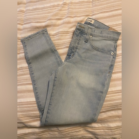 NWT -Madewell W 26 9’’ mid-rise skinny crop jeans - Picture 2 of 4